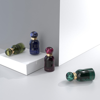 Cetakan desain baru Sprayer 30 Ml 50Ml persegi dicetak Mewah botol kaca parfum