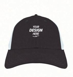 Custom Summer Trucker Cap <b>Mesh</b> Hat With Embroidery Logo, Custom Made 6 Panel Trucker Hat Back <b>Net</b> Cap - Product Image 4