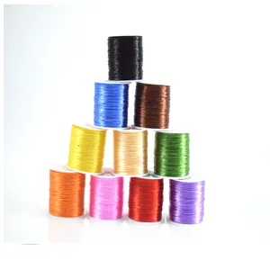 Wholesale 0.5mm 0.6mm 0.7mm 0.8mm 1mm TPU Crystal Cord Jewelry Elastic Cord