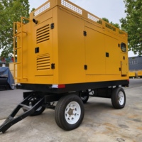 Pompe centrifuge portable à moteur diesel à aimant permanent à fréquence variable pour la construction, le contrôle des inondations et le drainage