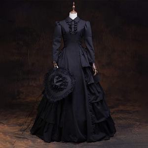 Amazoned Medieval Victorian <span class=keywords><strong>vestido</strong></span> Halloween renacimiento gótico encaje reina <span class=keywords><strong>princesa</strong></span> <span class=keywords><strong>vestido</strong></span> largo - Product Image 5