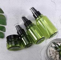 Haut de gamme vide BOUTEILLES ET POTS EN PLASTIQUE CONTENEUR ENSEMBLE D'EMBALLAGE POUR LA CRÈME COSMÉTIQUE de LOTION