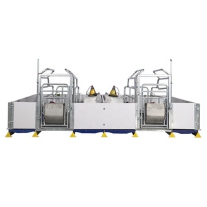 Châu Âu loại <span class=keywords><strong>farrowing</strong></span> bút thùng với nóng lợn lồng nuôi thiết bị mạ kẽm mang thai bút - Product Image 2