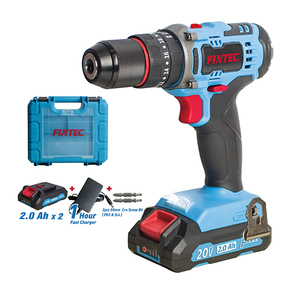 FIXTEC Herramientas Eléctricas, Taladro Inalámbrico <span class=keywords><strong>de</strong></span> <span class=keywords><strong>20V</strong></span> con Motor sin Escobillas, Atornillador <span class=keywords><strong>de</strong></span> <span class=keywords><strong>Impacto</strong></span> <span class=keywords><strong>Recargable</strong></span> <span class=keywords><strong>de</strong></span> Litio <span class=keywords><strong>de</strong></span> 50 N.m con Portabrocas sin Llave, OEM - Product Image 5