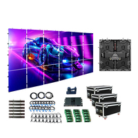 Système complet 6*3m 500mmx500mm P2.6 P3.9 Écran LED d'événements de scène incurvé d'angle de stade extérieur 8K IP65 étanche