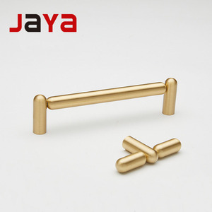 2026 New Product Brass Modern Minimalist Brushed Surface-Mounted Furniture Handle for Drawers Wine Cabinets Kitchen - Product Image 2