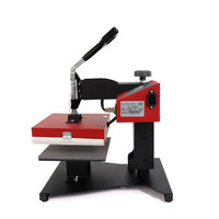Nouvelle Arrivée 20*20cm Logo Presse Machine Manuel De Qualité Électrique À Plat Transfert De Chaleur pour Imprimante DTF