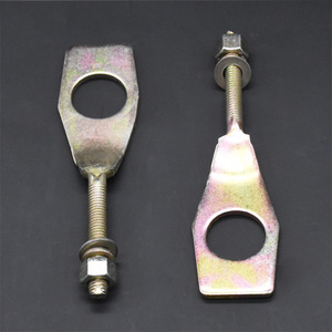 Ajusteur de chaîne de roue arrière de moto en acier, pièce de rechange pour Wuyang Suzuki GS125 Dayang DY100 - Product Image 1