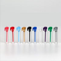 Vente Rechargeable 1ml 1.5ml 2ml 3ml Verre Bouteille De Testeur De Parfum Échantillon Flacon vaporisateur