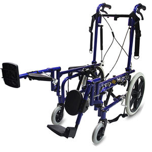 Fauteuil roulant pédiatrique avec inclinaison et inclinaison besoins spéciaux fauteuil roulant manuel - Product Image 6