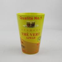 Gobelet en plastique personnalisé imprimé par sublimation, 400 ml, gobelet réutilisable en PP pour boissons