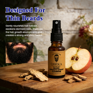 Spray de croissance de <span class=keywords><strong>barbe</strong></span> biologique hydratant <span class=keywords><strong>et</strong></span> adoucissant pour <span class=keywords><strong>barbe</strong></span> claire ou irrégulière - Product Image 1