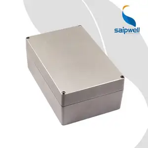 Caixa de alumínio IP65 para eletrônicos SAIPWELL/SAIP 188*120*78mm
