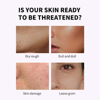 Kit de Soins Coréens de Beauté pour Femmes avec Nettoyant Visage Hydratant, Crème Visage et Tonique à l'Acide Hyaluronique V7, Marque Blanche