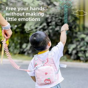 子供用安全ハーネス抗ロストラップベビーベルト & リストバンド子供用安全ロープ付き - Product Image 2