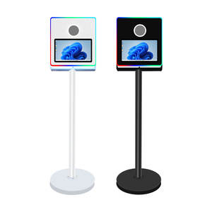 Cabina de Fotos con Cámara Réflex Digital Tipo Columna, Máquina de Fotomatón con Pantalla Táctil de 15.6 Pulgadas para Estudio de Música - Product Image 6