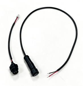 IP68防水ケーブル ナイロン製プラスチック電気コネクタ 2ピン 3ピン 4ピン 防水パネルマウントコネクタ - Product Image 1