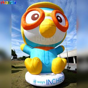 Gigante 10M publicidad personalizada inflable Pororo el pequeño pingüino modelo de dibujos animados inflable para la venta - Product Image 5