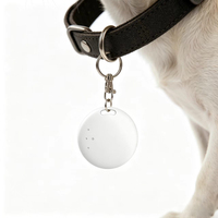 Localizador de Mascotas Apple Find My y Google Find Hub, Sistema Dual, Etiqueta Bluetooth Antipérdida para Perros y Gatos, Compatible con iOS y Android, 1 Año de Batería, Almacenamiento en la Nube