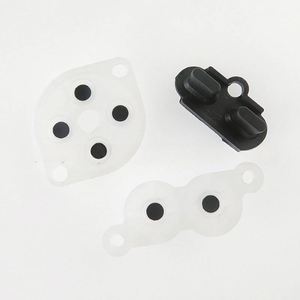 <span class=keywords><strong>Boutons</strong></span> conducteurs en plastique ABS 2026R pour clavier en silicone, accessoires de jeu A-B D-Pad, adaptateur noir 72 broches - Product Image 3