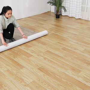 Rouleau de revêtement de sol en vinyle PVC gris, imperméable, pour <span class=keywords><strong>garage</strong></span>, tapis de sol en plastique, dalles emboîtables, installation facile, design graphique - Product Image 5