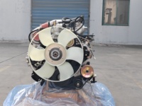 Moteur diesel 4JB1 4JB1T à injection directe pour flotte commerciale d'ISU Moteur 2.8L refroidi à l'eau à démarrage électrique