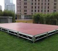 Système de treillis en aluminium de haute qualité avec plaque de base et barre transversale pour la construction de scènes extérieures