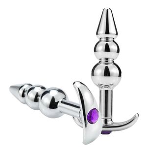 Nouveau Bouchon <span class=keywords><strong>Anal</strong></span> Adulte en Acier Inoxydable et Silicone Enlèvement de Tête de Champignon <span class=keywords><strong>Anchor</strong></span> Out Wear <span class=keywords><strong>Plug</strong></span> <span class=keywords><strong>Anal</strong></span> Matériau Métallique - Product Image 6