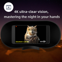 Binoculares de Visión Nocturna Digital Infrarrojos ASS8001 de Alta Calidad OEM ODM 4K con Visión en la Oscuridad, Zoom 8X, Accesorios para Visores 5X