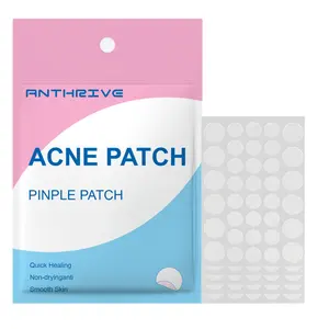 Anthrive Factory Supply Korean Acne Pimple Healing Patches Tea Tree Oil Salicylic Hydrocolloid Spot Dots Treatment Acne Patch