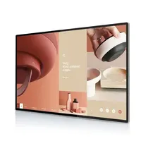 Afficheur publicitaire numérique à écran tactile LCD pour tablette Android 43 pouces à fixation murale, lecteur d'affiches, kiosque en libre-service pour les entreprises