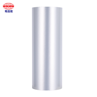 48mm 50 #   Film de sécurité anti-contrefaçon, anti-effraction, mat argenté, PET, acrylique, auto-adhésif pour la fermeture des emballages