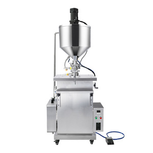 10-1000mL Thick Gel Wax Ointment Ointment Water Circulation Heating and Stirring Filling Machine - Product Image 2