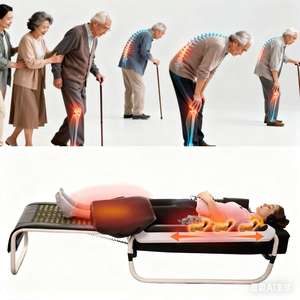 Weihnachts geschenk Hochwertige faltbare Ganzkörper-Smart-Bett-Massage therapie Hersteller Best <span class=keywords><strong>Syogra</strong></span> Jade Thermal Massage Bett - Product Image 2