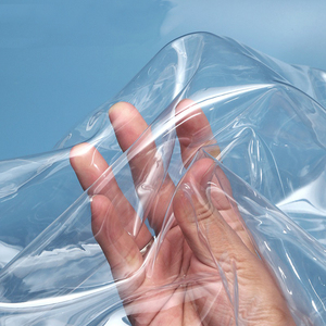 Bâche transparente robuste <span class=keywords><strong>pour</strong></span> pavillon extérieur, bâche transparente en PVC <span class=keywords><strong>Pergola</strong></span> de jardin écran étanche balcon tissu imperméable à la pluie - Product Image 2