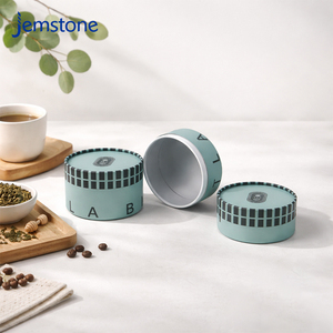 Tube en carton kraft écologique imprimé, hermétique, en forme de cylindre, pour emballage alimentaire, tube en papier de qualité alimentaire pour conteneur de grains de café - Product Image 6