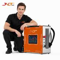 Machine de nettoyage au laser pulsé JNCT LASER hautement intégrée, nouvelle, 500W, refroidie par air, portable, pour l'entretien des voies ferrées et les moules métalliques