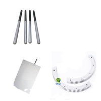 Électrode anode en titane avec plaque PT en PbO2 plaquée platine MMO pour électrolyse de l'eau, accepte les commandes OEM