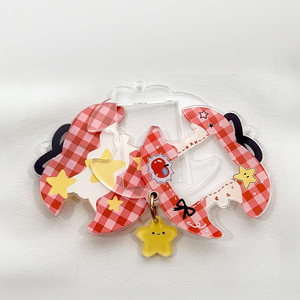 Spot New Arrival Slide Photo Frame <b>Keychain</b> Acrylic 1-inch Idol Photo Holder Wholesale Manufacturer <b>Keychain</b> Pendant - Product Image 4