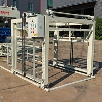 Machine à fabriquer des blocs creux en béton QT 12-15 PLC, ligne de production de briques entièrement automatique avec traitement du sable, facile à utiliser