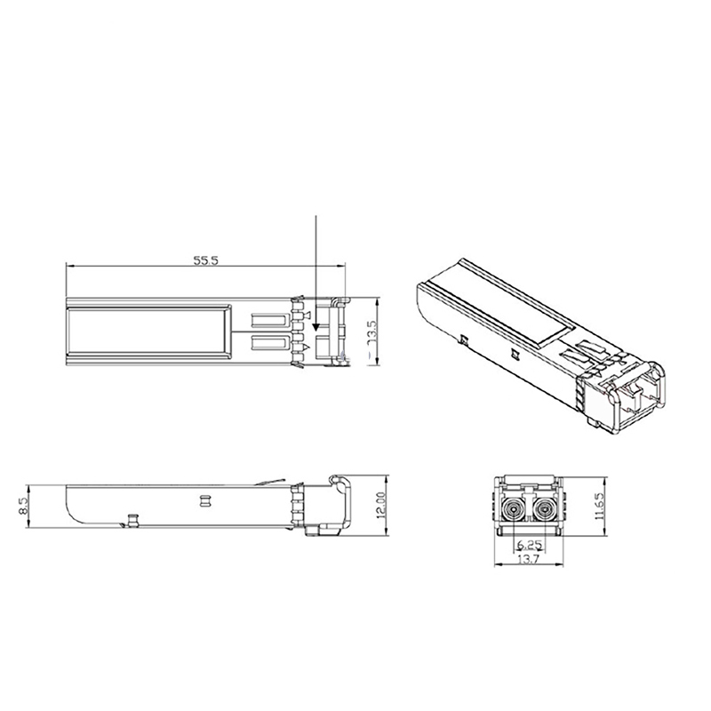 Ricetrasmettitore Cisco GLC-TE 1000BASE-T SFP RJ-45 – Nuovo Con Ologramma (30-1475-03)