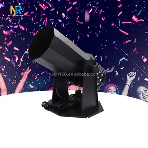 Máquina de confete para festas e eventos Máquina de canhões blaster de confete com controle remoto