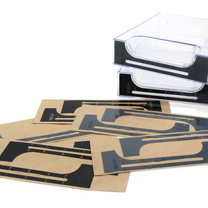 מסך משי מותאם אישית דבק מודפס לוח בקרה עמיד למים תווית תעשיית מיכל מים נפח פוליקרבונט מדבקה - Product Image 4