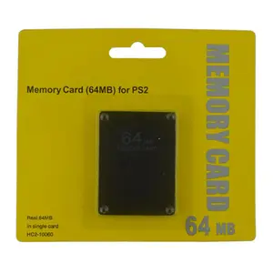 Black 64MB High Speed Memory Card Save Game Data Stick Module For Sony PlayStation 2 PS2 Storage Card