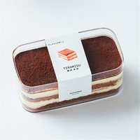 Conteneur d'Emballage Rapide pour Pâtisserie, Boîte à Gâteaux en Plastique PET Transparent pour Biscuits, Emballages en Plastique pour Boulangerie