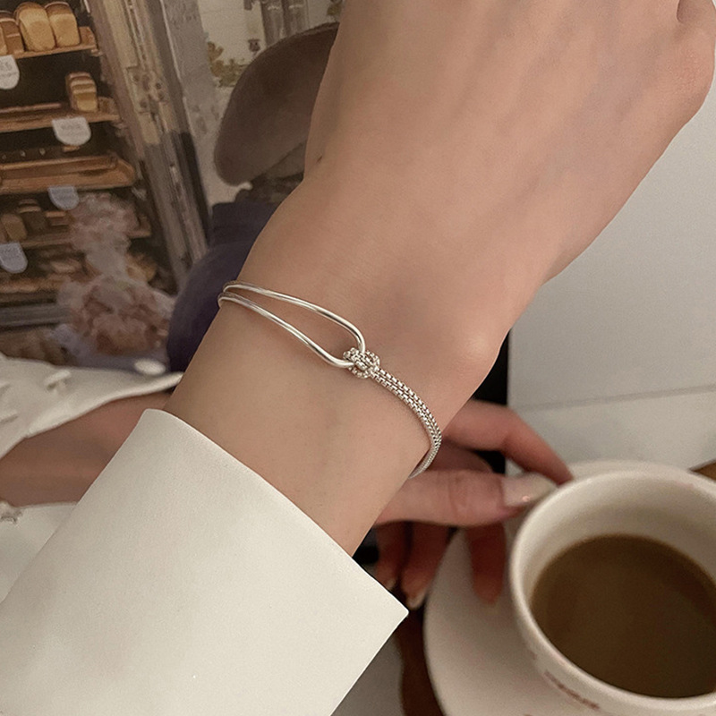 V.ME 925 Silver Bracelet - Trendy Chain & Link Jewelry
