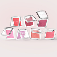 Palette de fards à joues mats gaufrés 7 couleurs, fard à joues rose longue tenue, éclaircissant naturel pour le teint, maquillage quotidien des joues