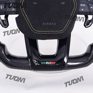 Volant de voiture en fibre de carbone pour Lamborghini Gallrado Urus <span class=keywords><strong>Aventador</strong></span> Huracan LED - Product Image 3