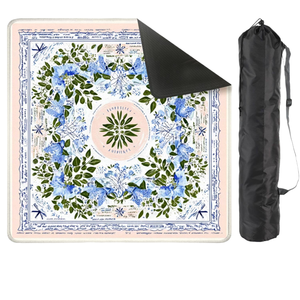 Tapis de Mahjong le plus vendu, en caoutchouc naturel, luxe moderne, 4 joueurs, pieds pliants en métal, salle de jeux, antidérapant - Product Image 1