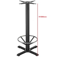 Base de table haute en fonte de style européen américain de qualité LQ-G912